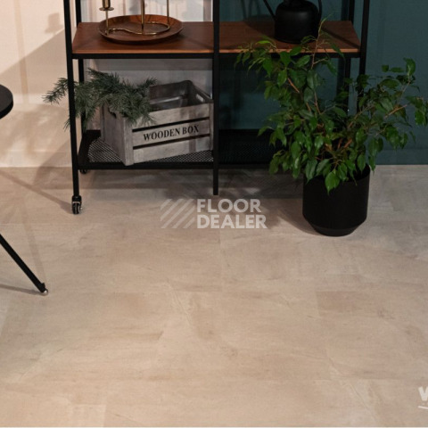 Vinilam Ceramo Stone 2,5 мм 71615 Бетон Белый фото 3 | FLOORDEALER